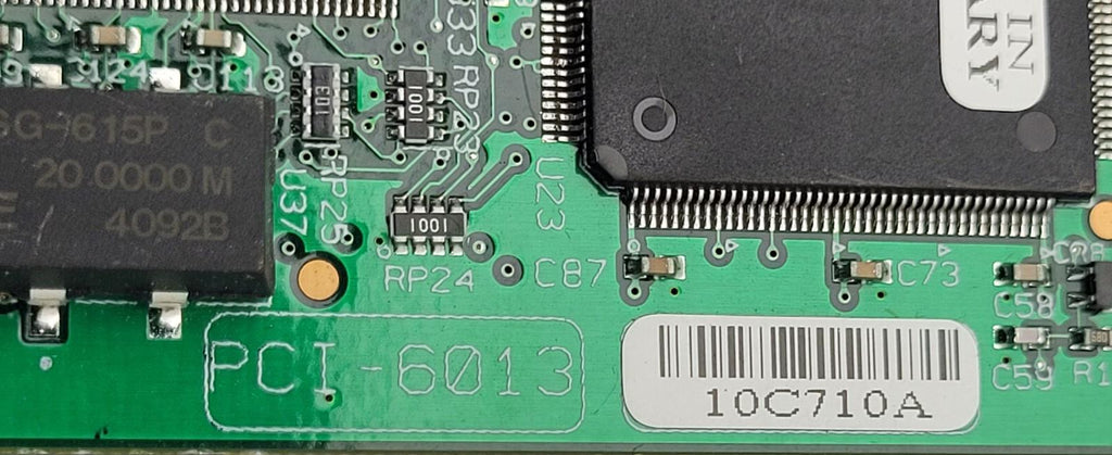 National Instruments NI PCI-6013 Multifunction Data Acquisition Card 188626D-02