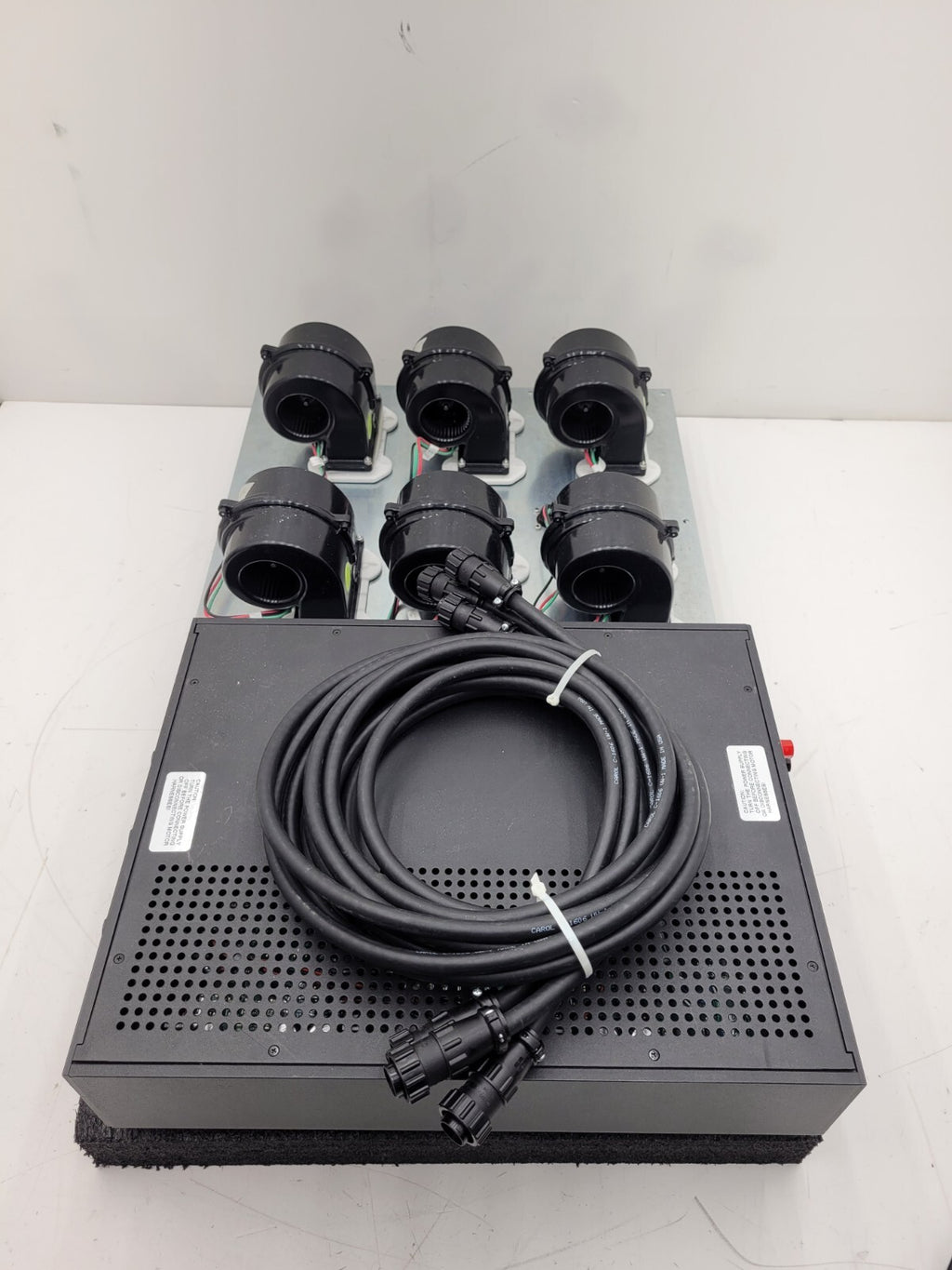 Fan Panel NPD 18 Blower Module BTC20237 48VDC 30A 6x Squirrel Cage Fans