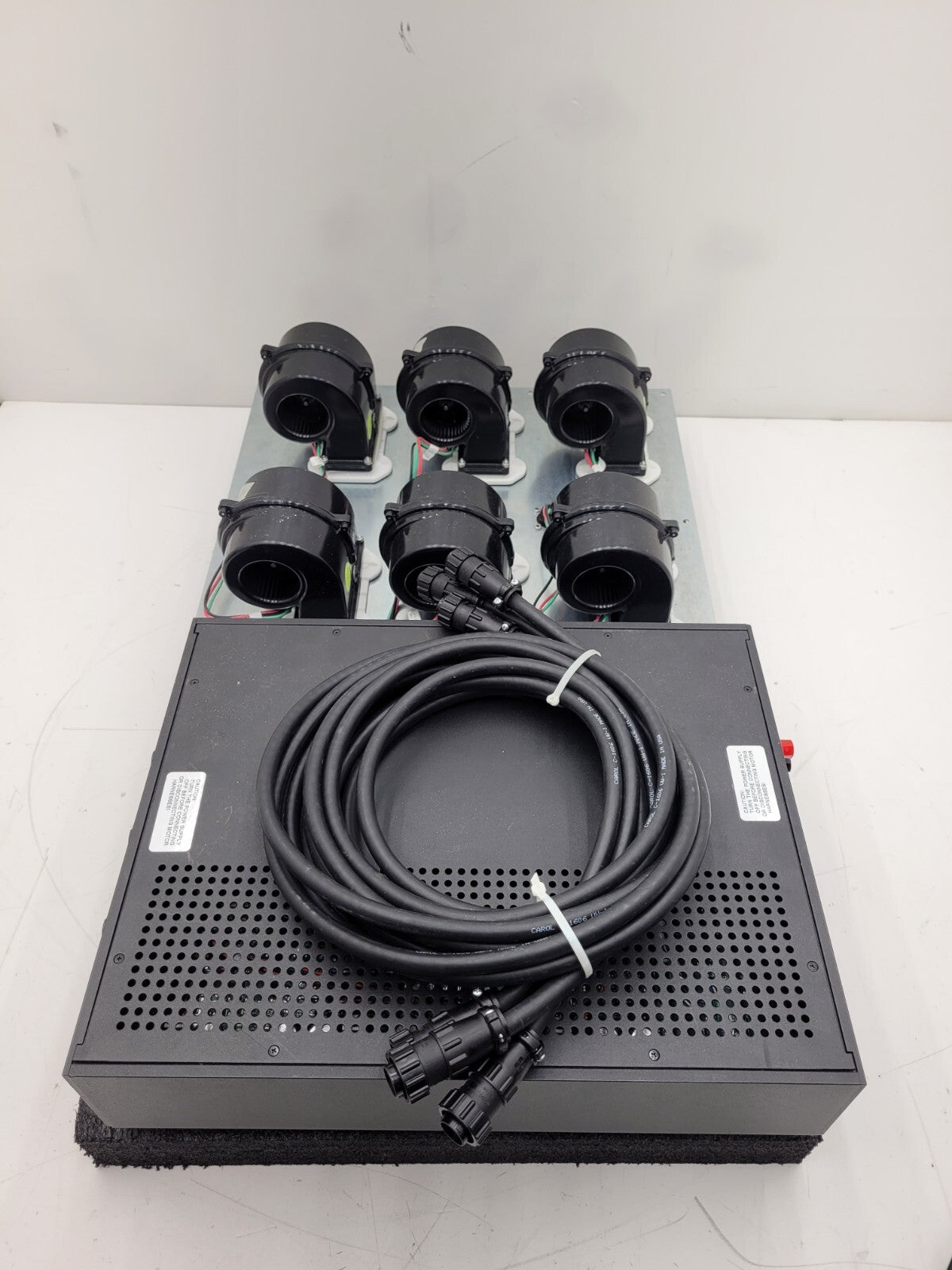 Fan Panel NPD 18 Blower Module BTC20237 48VDC 30A 6x Squirrel Cage Fans