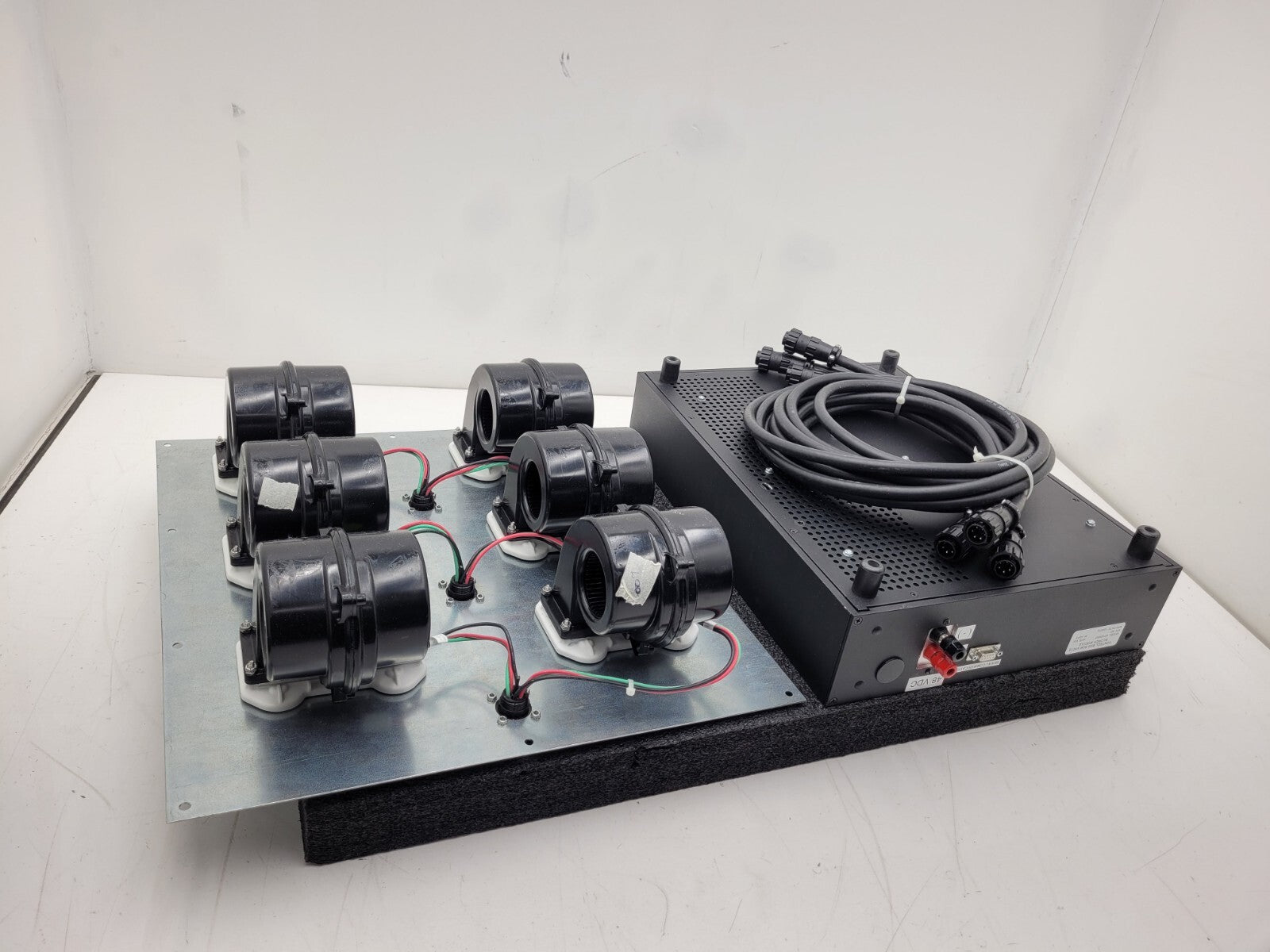 Fan Panel NPD 18 Blower Module BTC20237 48VDC 30A 6x Squirrel Cage Fans