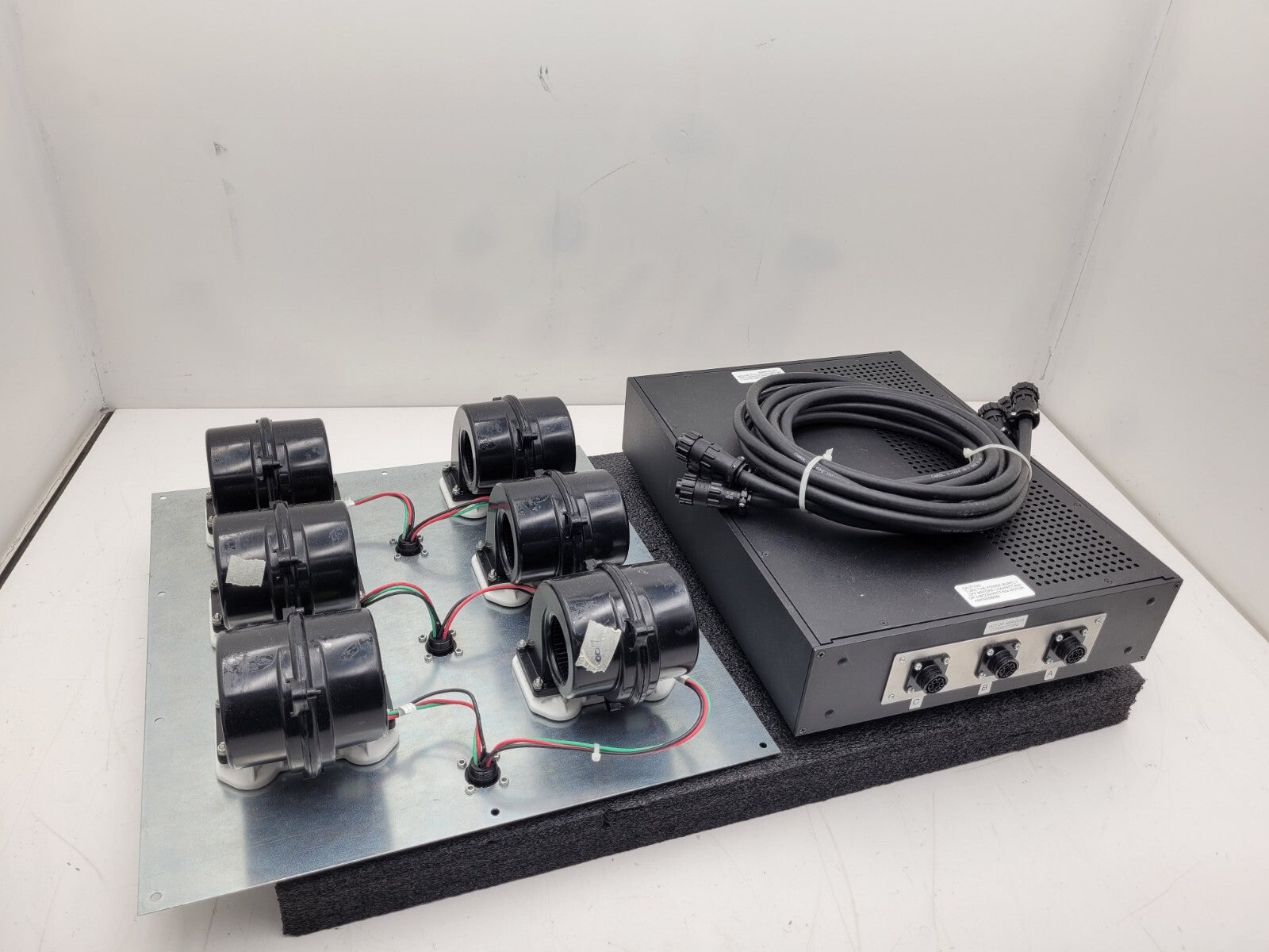 Fan Panel NPD 18 Blower Module BTC20237 48VDC 30A 6x Squirrel Cage Fans