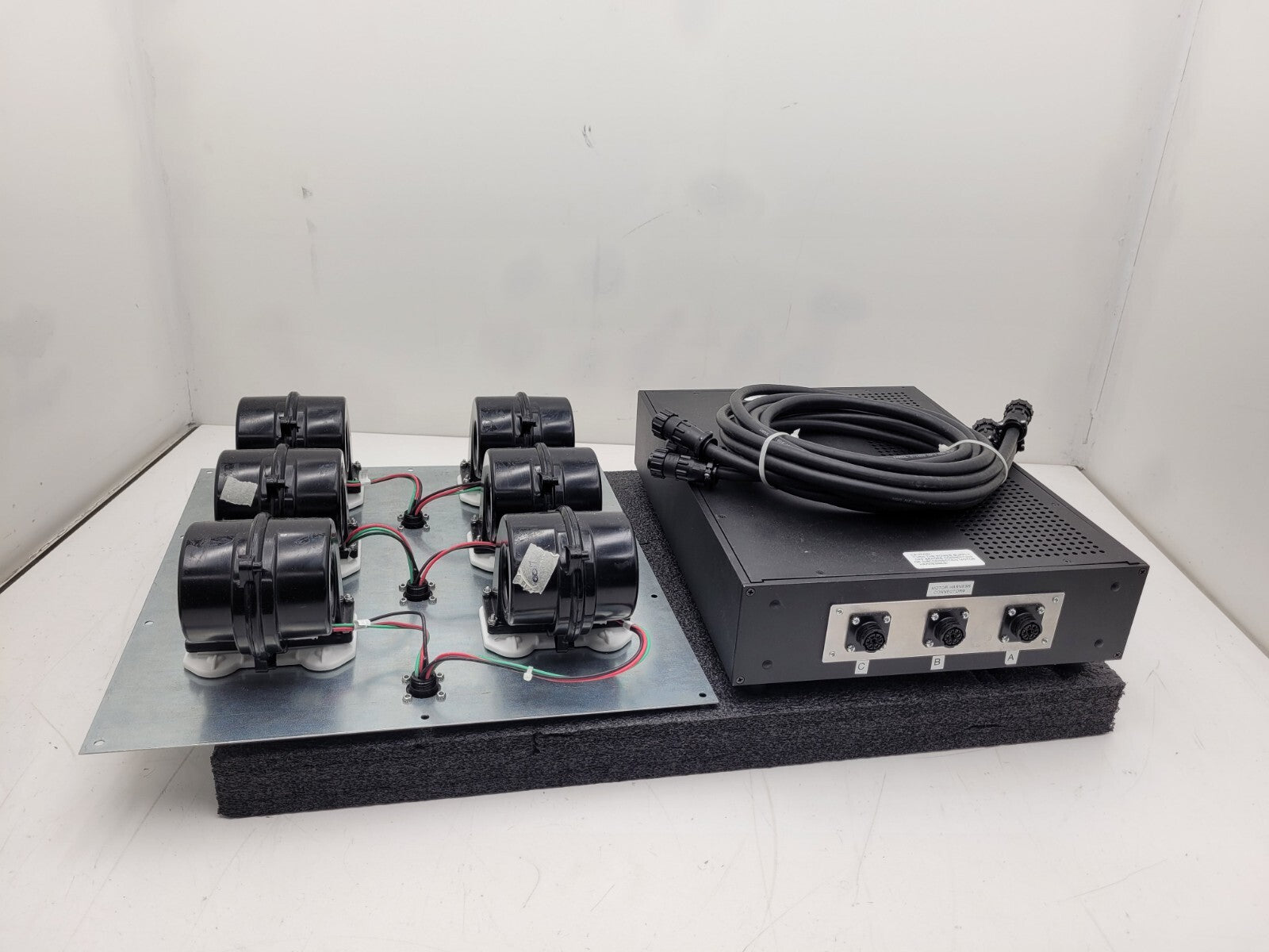 Fan Panel NPD 18 Blower Module BTC20237 48VDC 30A 6x Squirrel Cage Fans