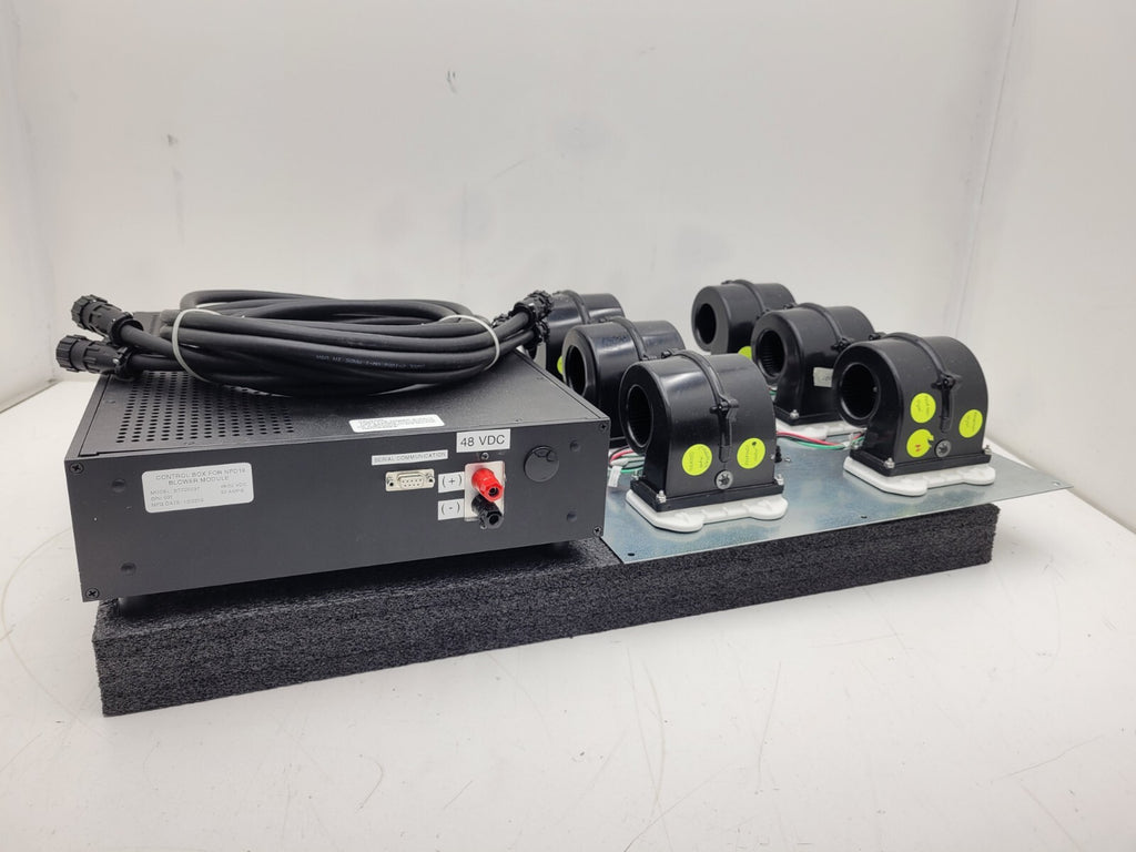 Fan Panel NPD 18 Blower Module BTC20237 48VDC 30A 6x Squirrel Cage Fans