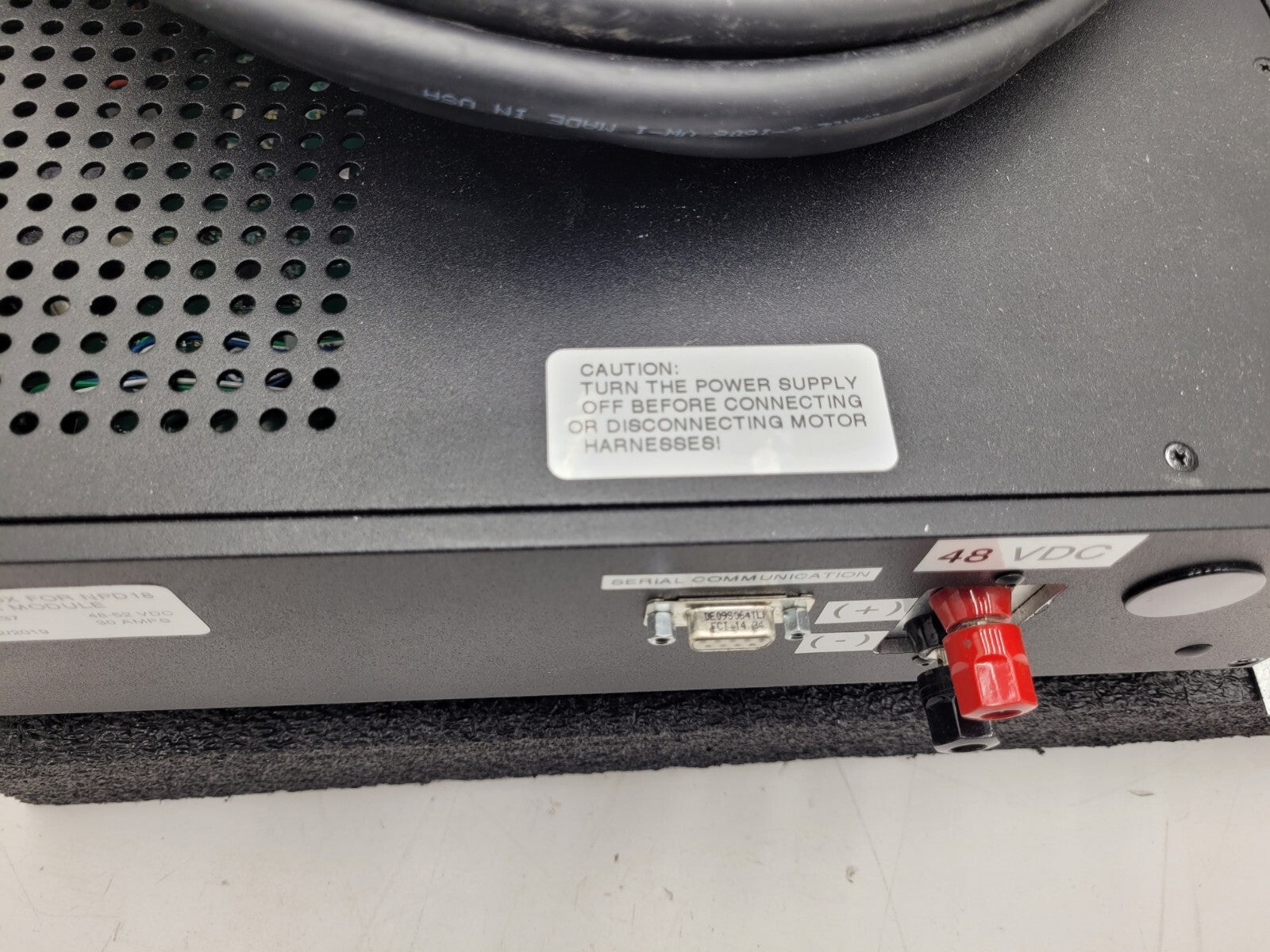 Fan Panel NPD 18 Blower Module BTC20237 48VDC 30A 6x Squirrel Cage Fans