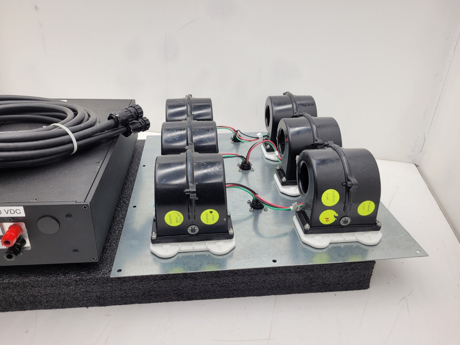 Fan Panel NPD 18 Blower Module BTC20237 48VDC 30A 6x Squirrel Cage Fans