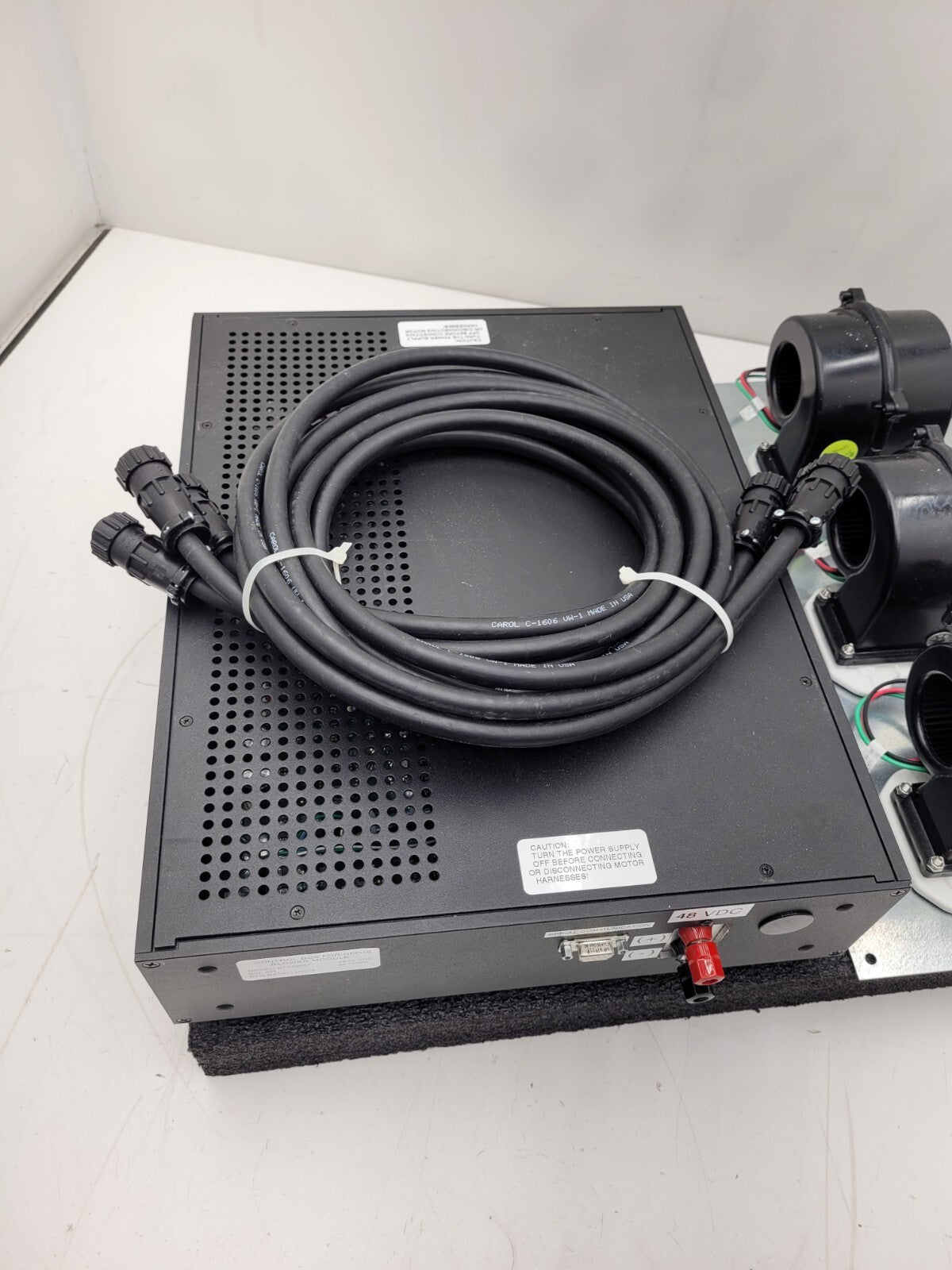 Fan Panel NPD 18 Blower Module BTC20237 48VDC 30A 6x Squirrel Cage Fans