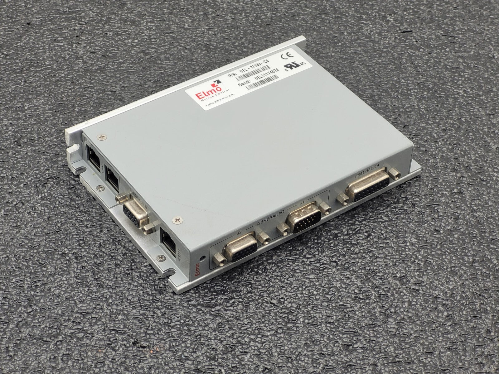 Elmo Motion Controls  CEL-3/100-C6 Servo Motor Drive 360W Working Pull