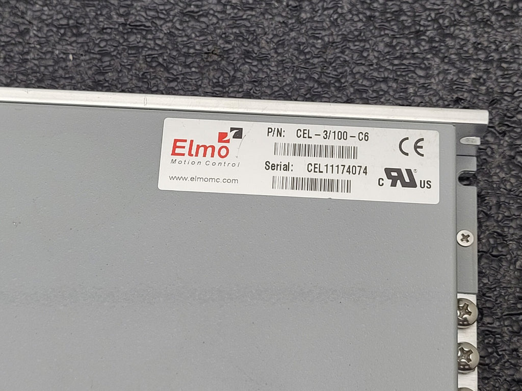 Elmo Motion Controls  CEL-3/100-C6 Servo Motor Drive 360W Working Pull