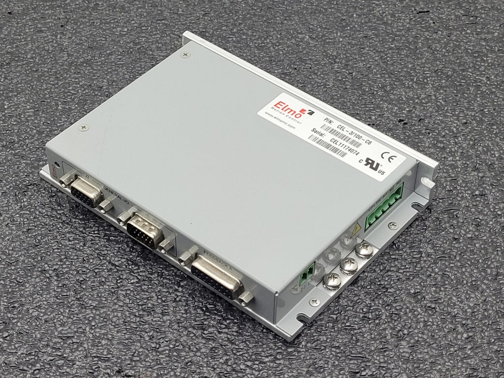 Elmo Motion Controls  CEL-3/100-C6 Servo Motor Drive 360W Working Pull