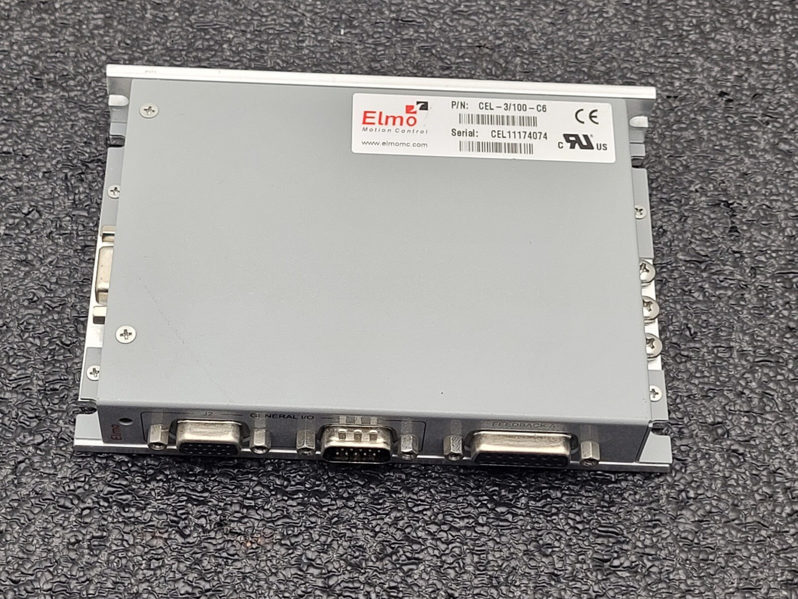 Elmo Motion Controls  CEL-3/100-C6 Servo Motor Drive 360W Working Pull