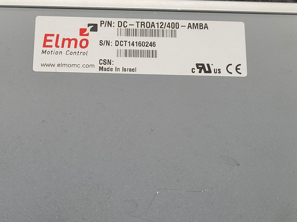 Elmo Motion Control DC TROA12/400-AMBA Cello Servo Drive 12A/4KW CET0-0200-0020