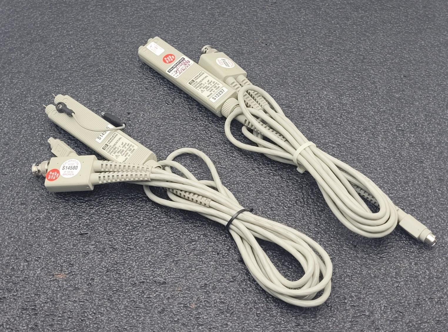 Lot of 2 HP Agilent 1141A Differential Probe