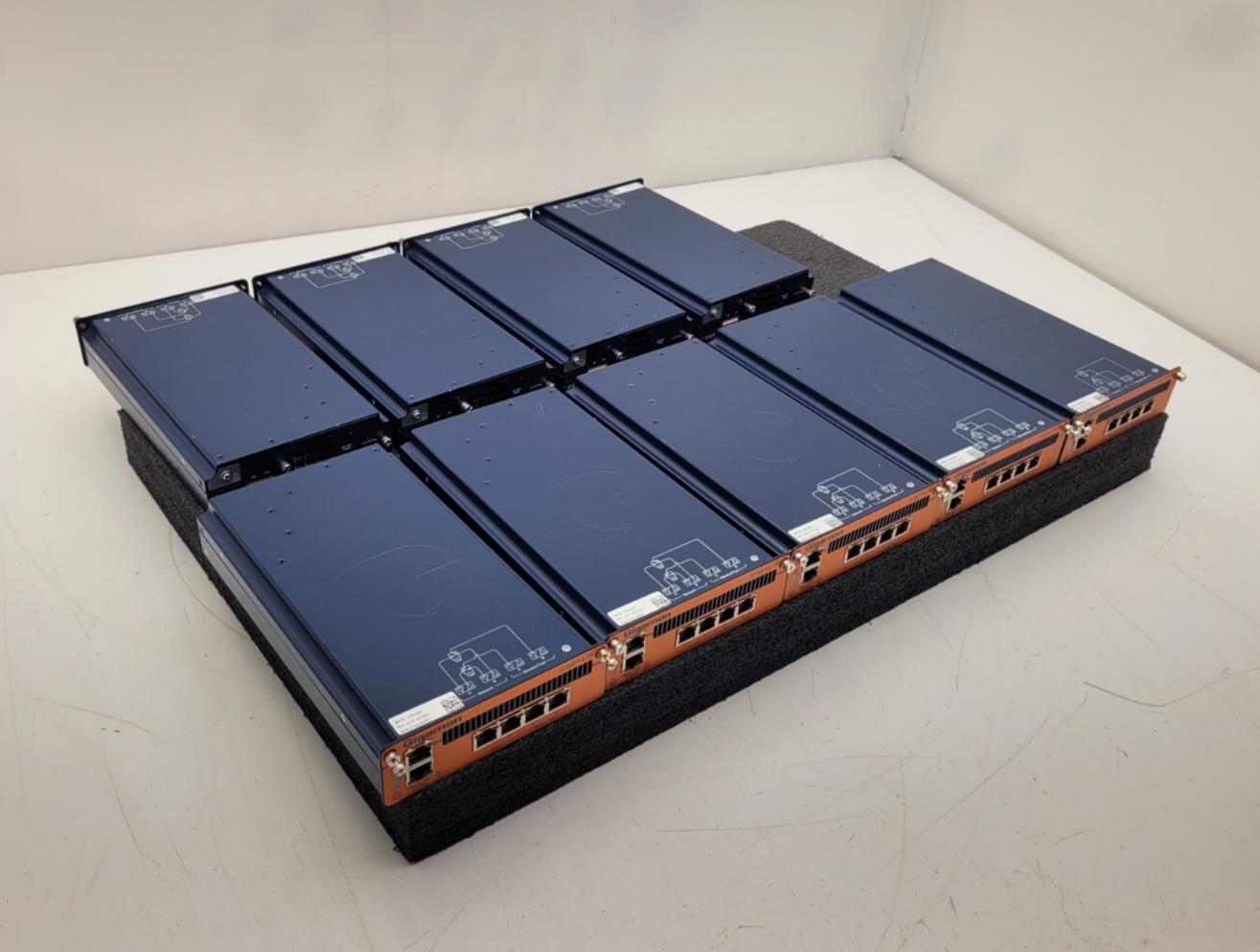 Lot of 9 - Gigamon G-TAP A-TX GTP-ATX01 Network Modules Rack Mountable 4XKN9