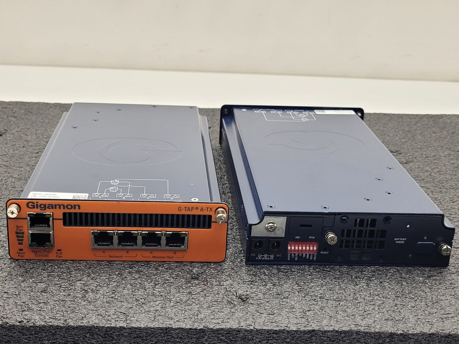 Lot of 9 - Gigamon G-TAP A-TX GTP-ATX01 Network Modules Rack Mountable 4XKN9