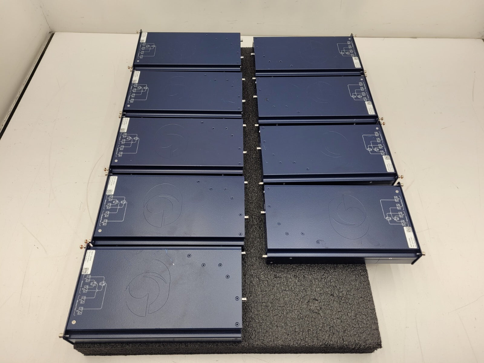 Lot of 9 - Gigamon G-TAP A-TX GTP-ATX01 Network Modules Rack Mountable 4XKN9