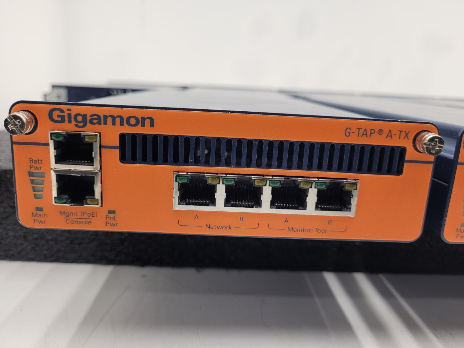 Lot of 9 - Gigamon G-TAP A-TX GTP-ATX01 Network Modules Rack Mountable 4XKN9