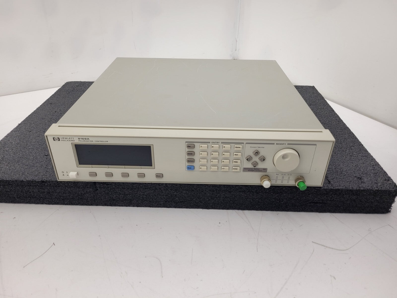 HP Agilent 8169A Polarization Controller Option 020 Power On Tested