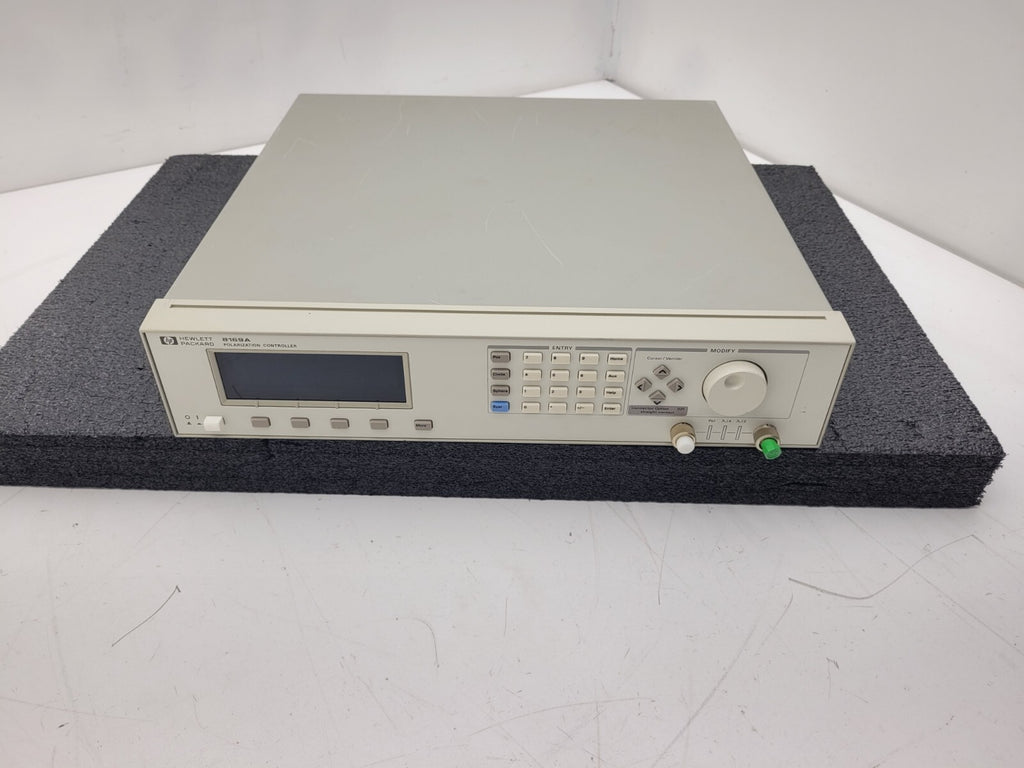 HP Agilent 8169A Polarization Controller Option 020 Power On Tested