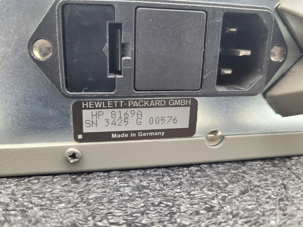 HP Agilent 8169A Polarization Controller Option 020 Power On Tested