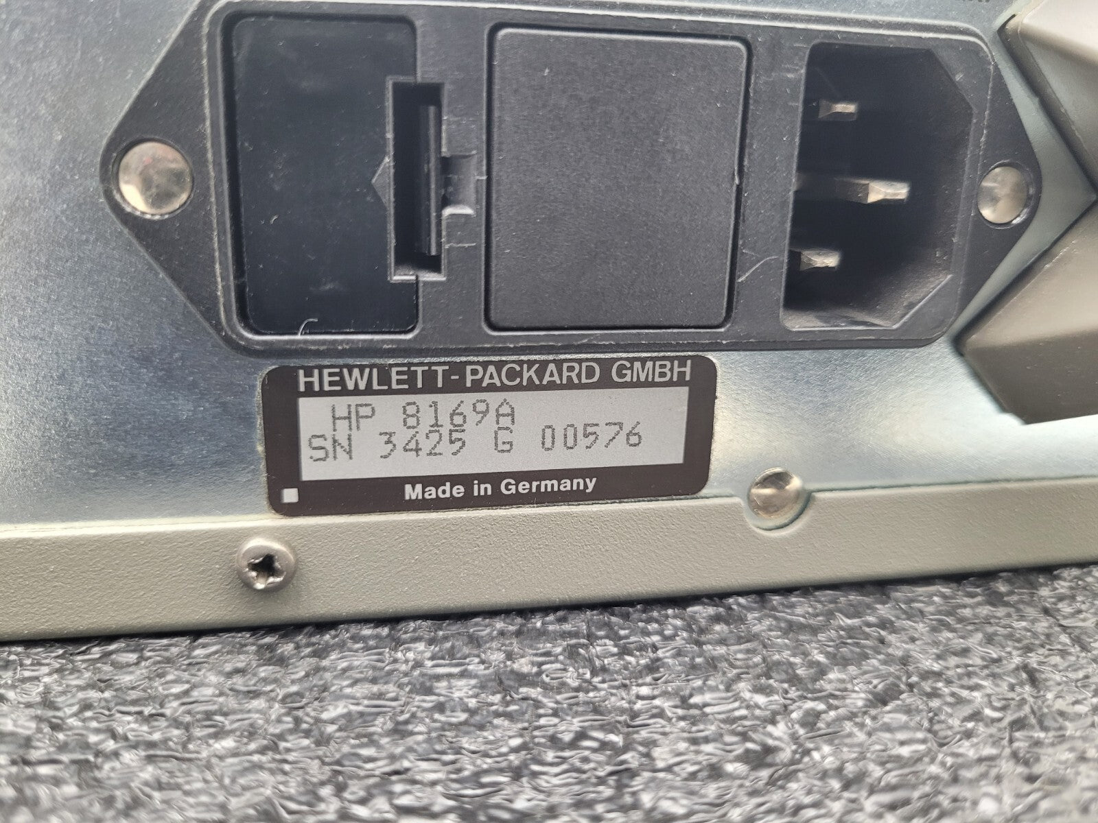 HP Agilent 8169A Polarization Controller Option 020 Power On Tested