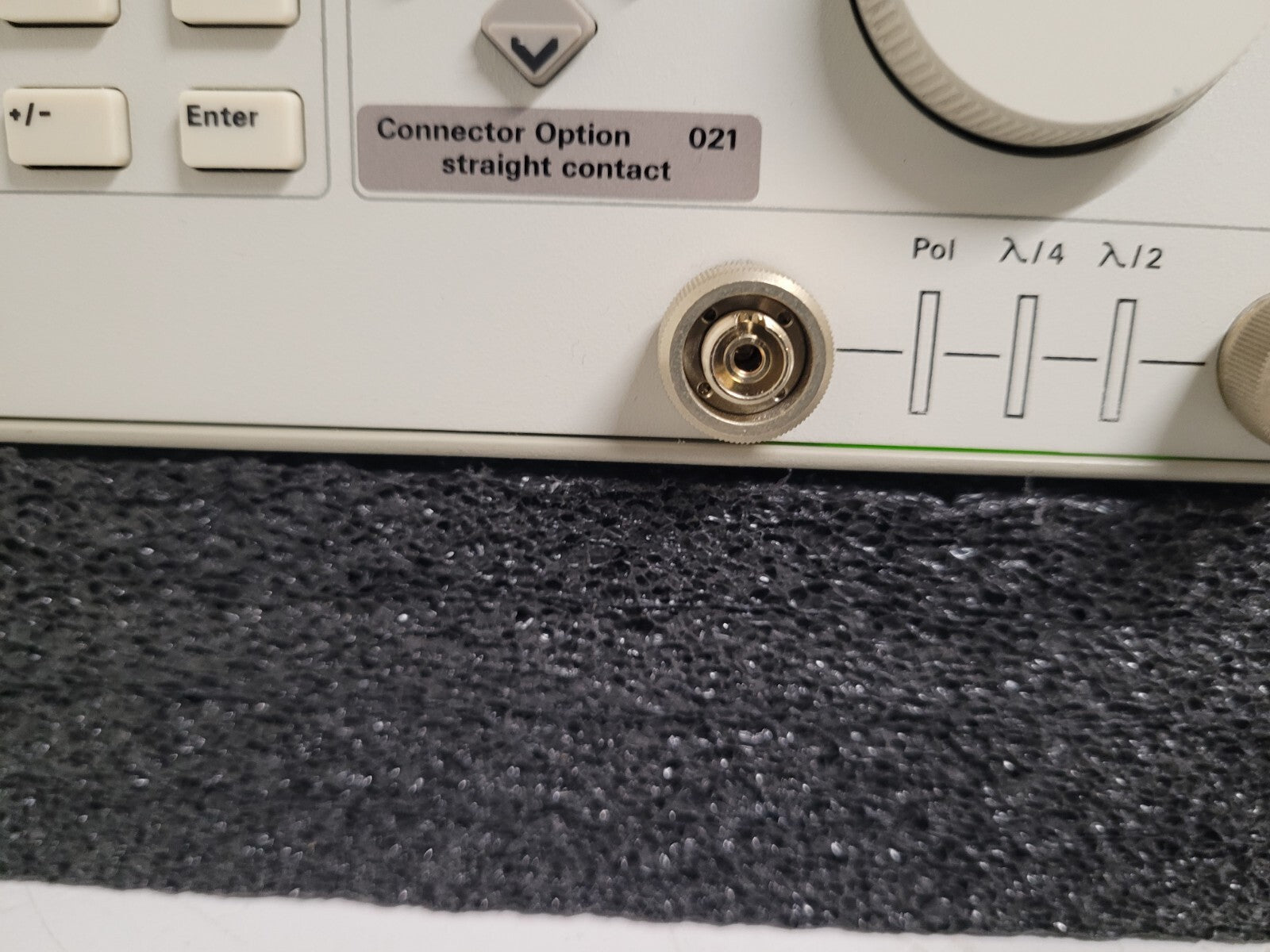 HP Agilent 8169A Polarization Controller Option 020 Power On Tested
