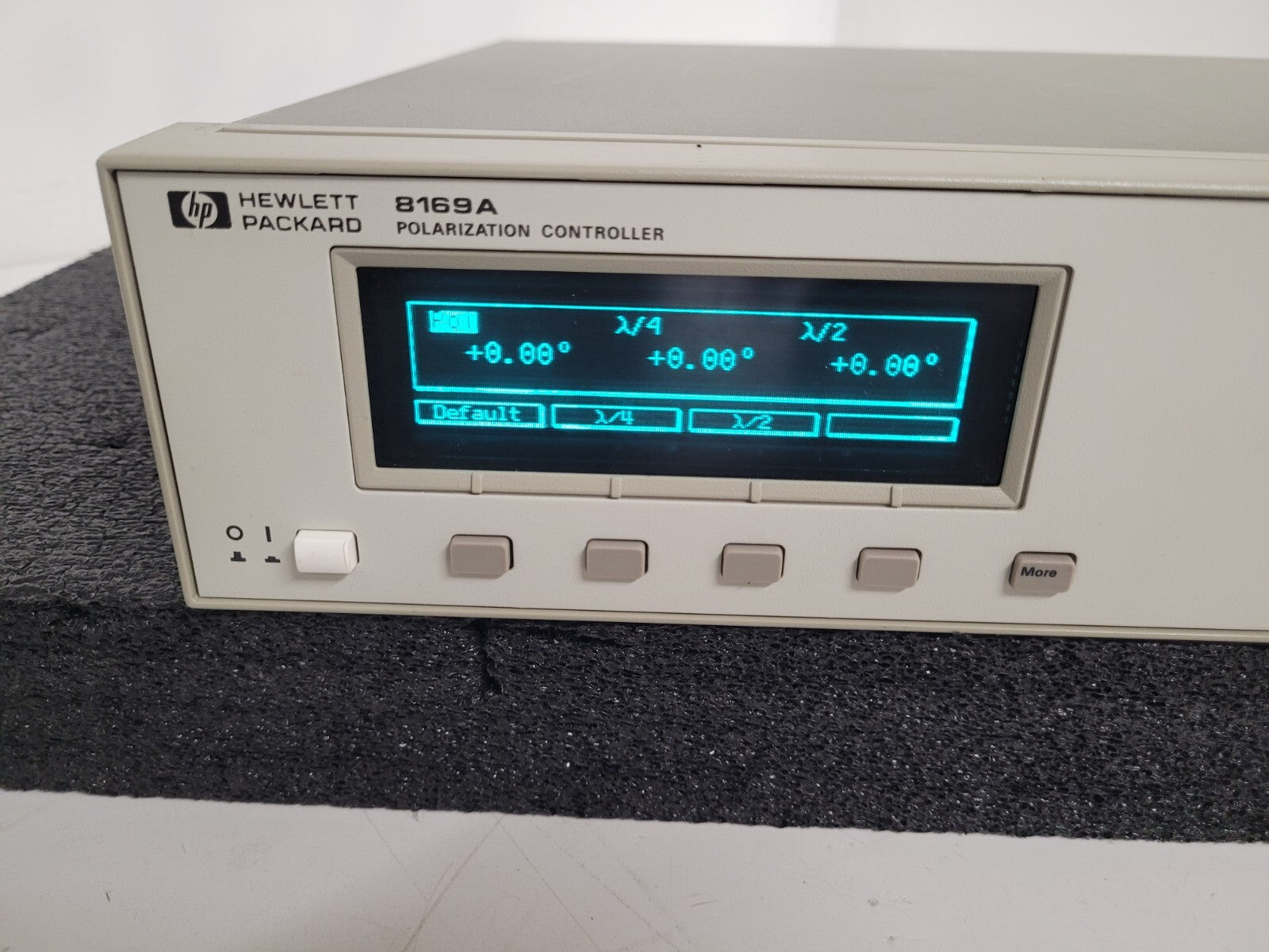 HP Agilent 8169A Polarization Controller Option 020 Power On Tested