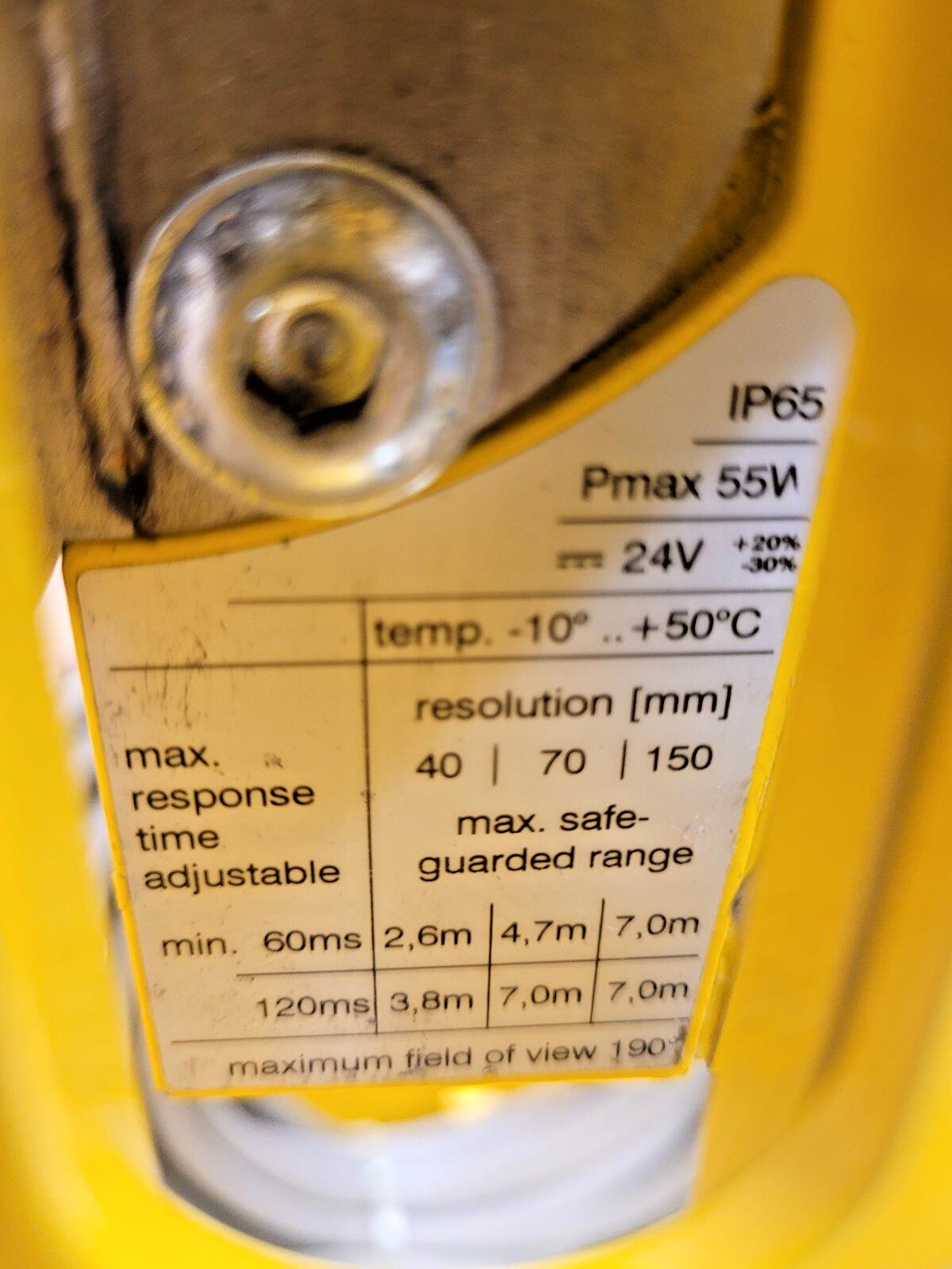 SICK S30A-7011CA Laser Scanner 1023891 w/ S3000 Heavy Duty Mounting Bracket