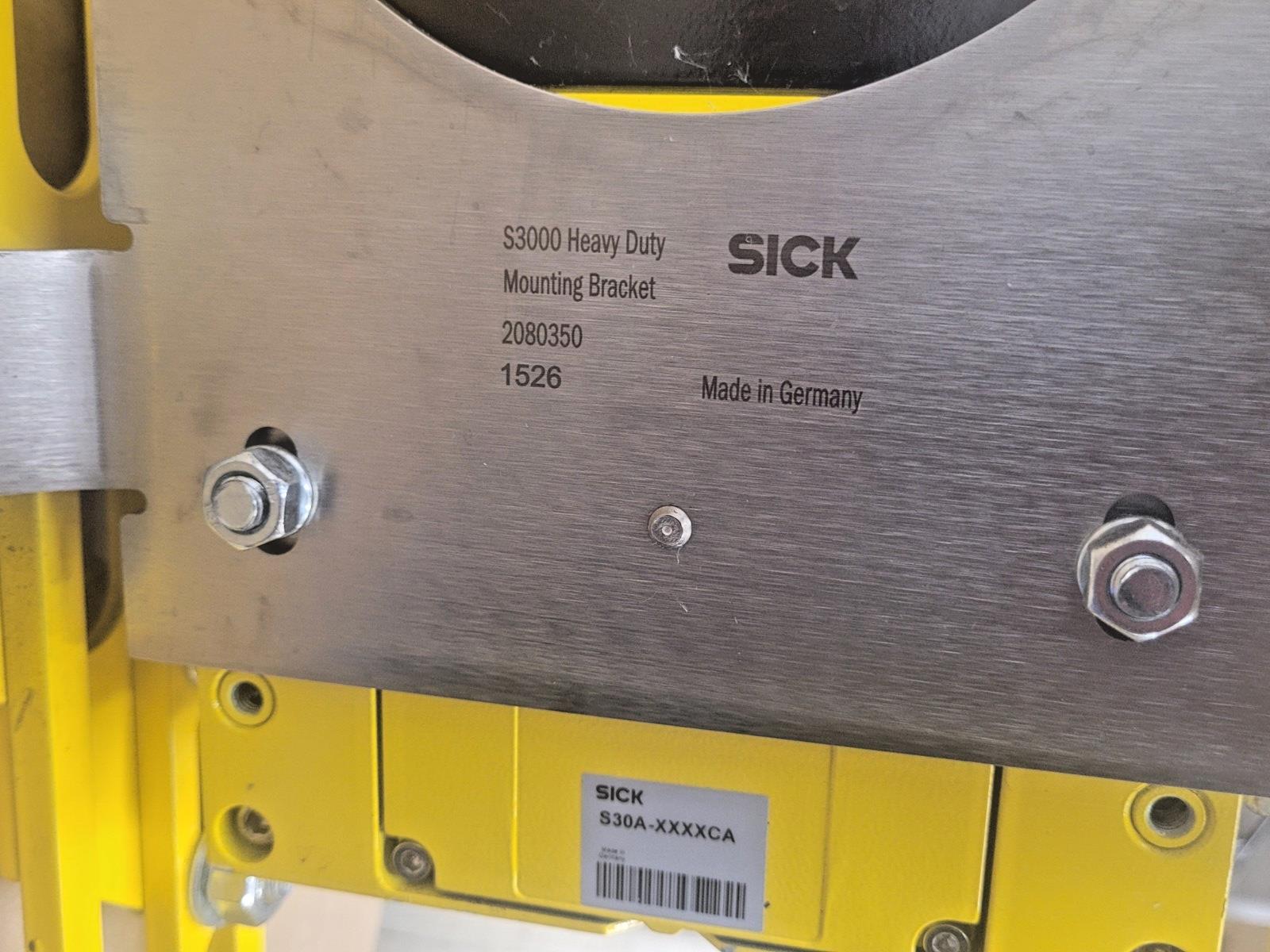 SICK S30A-7011CA Laser Scanner 1023891 w/ S3000 Heavy Duty Mounting Bracket