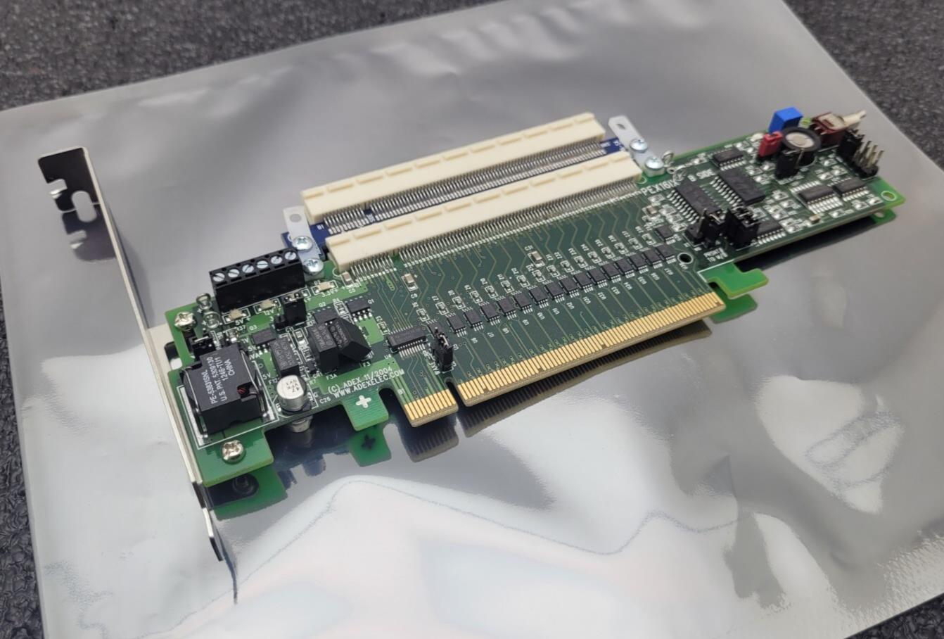 ADEX Electronics PCI Express X16 Bus Isolation Extender Power Cycling Tool B