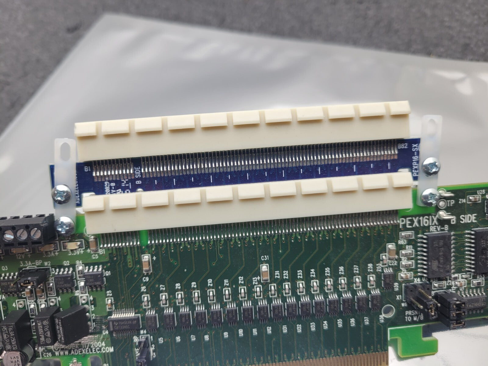 ADEX Electronics PCI Express X16 Bus Isolation Extender Power Cycling Tool B