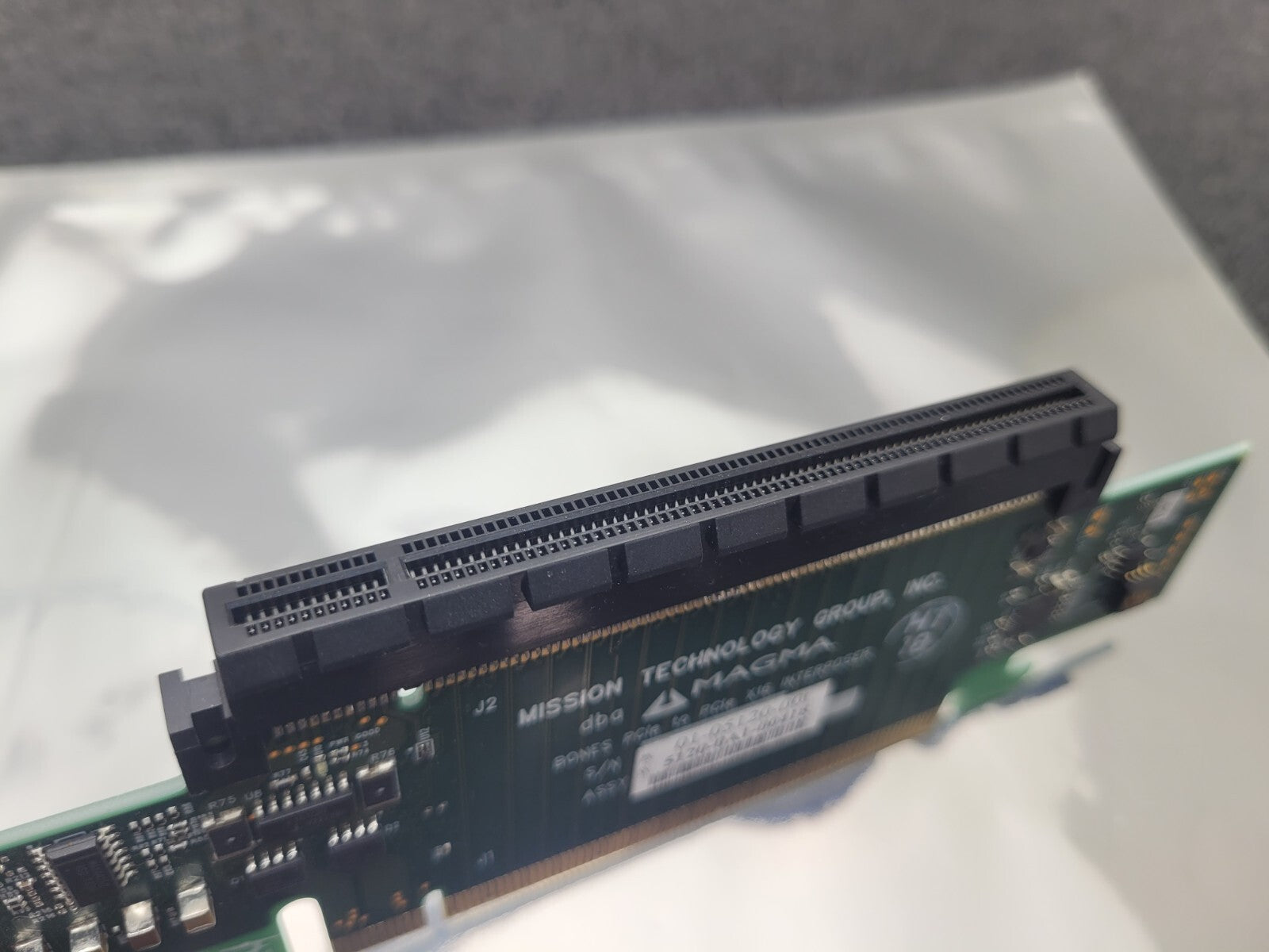 Mission Technology Group Magma BONES PCIe to PCIe X16 INTERPOSER 5120-0A1-00418