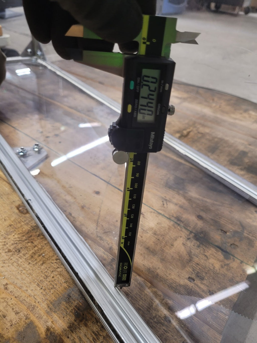 3/4" Thick Acrylic Plexiglass Aluminum Extrude Frame Safety Cage Blast Box