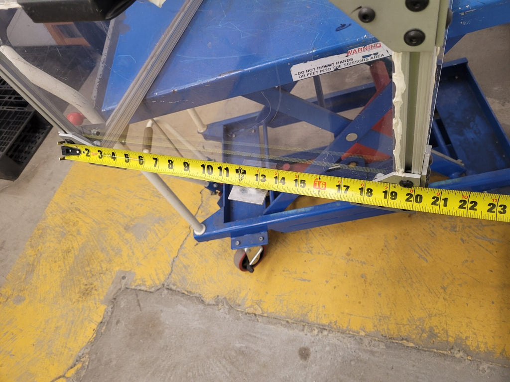 3/4" Thick Acrylic Plexiglass Aluminum Extrude Frame Safety Cage Blast Box