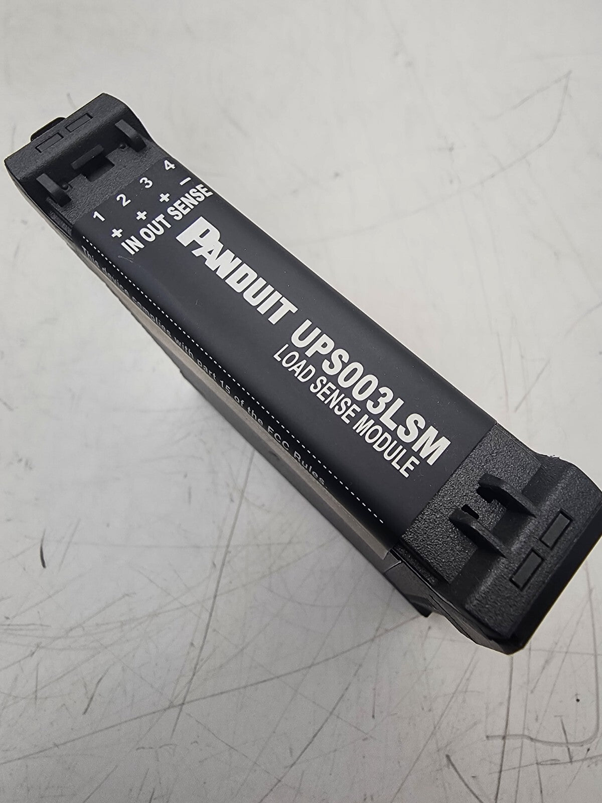Panduit Load Sense Module UPS003LSM DIN Rail 0-30VDC 0-5ADC Output: 0-100mVDC