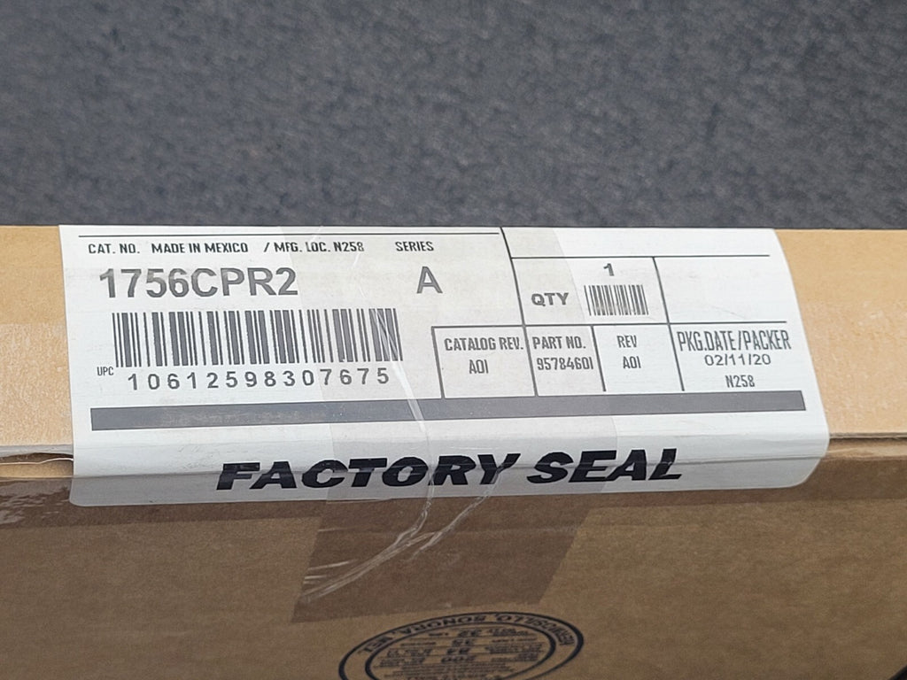 NEW Allen-Bradley 1756-CPR2 Power Supply Cable Series A Factory SEALED 1756CPR2