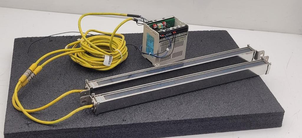 Banner USE2012NP2 & USR2012NP2 MICRO-SCREEN 20" Light Curtain Screen Tested "F"