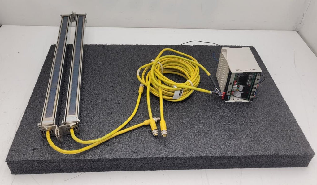 Banner USE2012NP2 & USR2012NP2 MICRO-SCREEN 20" Light Curtain Screen Tested "F"