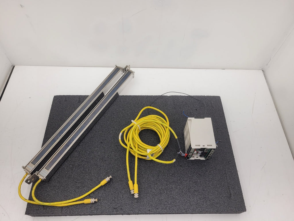 Banner USE2012NP2 & USR2012NP2 MICRO-SCREEN 20" Light Curtain Screen Tested "F"