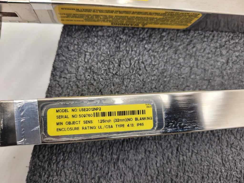 Banner USE2012NP2 & USR2012NP2 MICRO-SCREEN 20" Light Curtain Screen Tested "F"