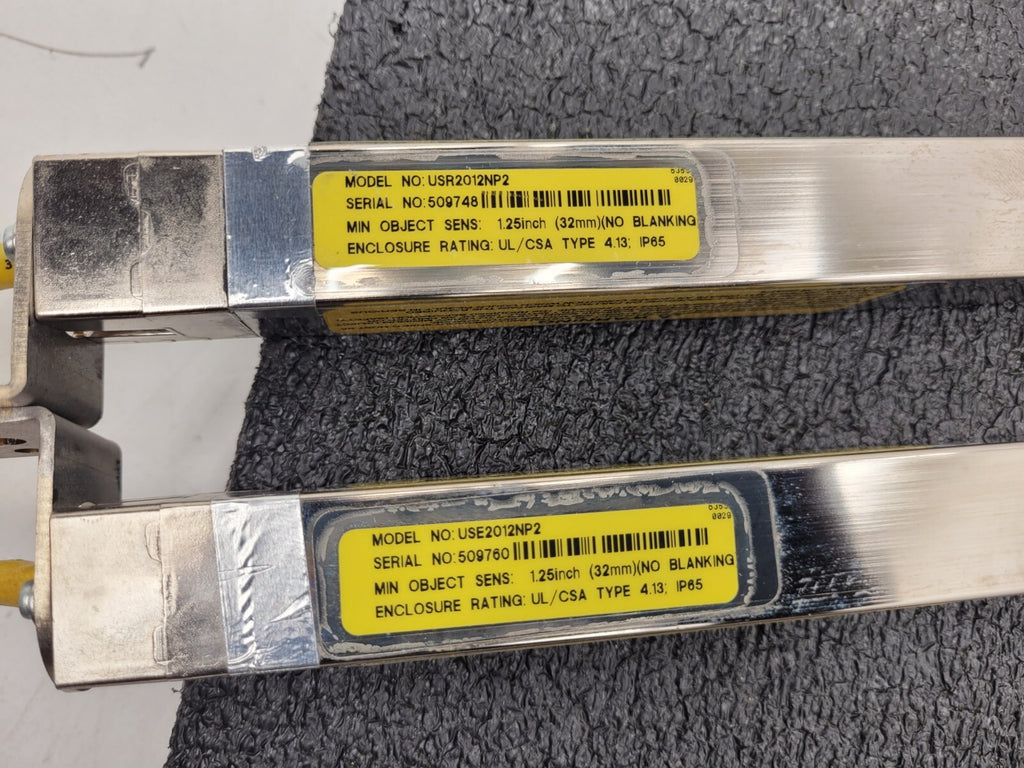 Banner USE2012NP2 & USR2012NP2 MICRO-SCREEN 20" Light Curtain Screen Tested "F"