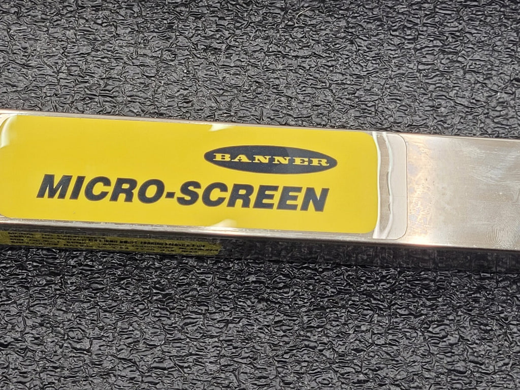 Banner USE2012NP2 & USR2012NP2 MICRO-SCREEN 20" Light Curtain Screen Tested "F"