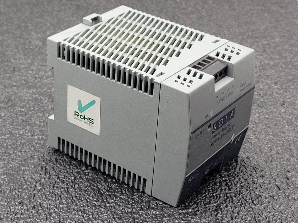 SOLA / Power Supply / SDP 4-24-100LT 115-230VAC Input 24VDC 3.8A Ouput Din Rail