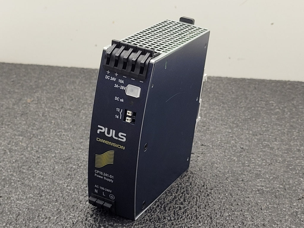 PULS CP10.241-S1 DIN Rail Power 24-28VDC 10A 100-240VAC Input