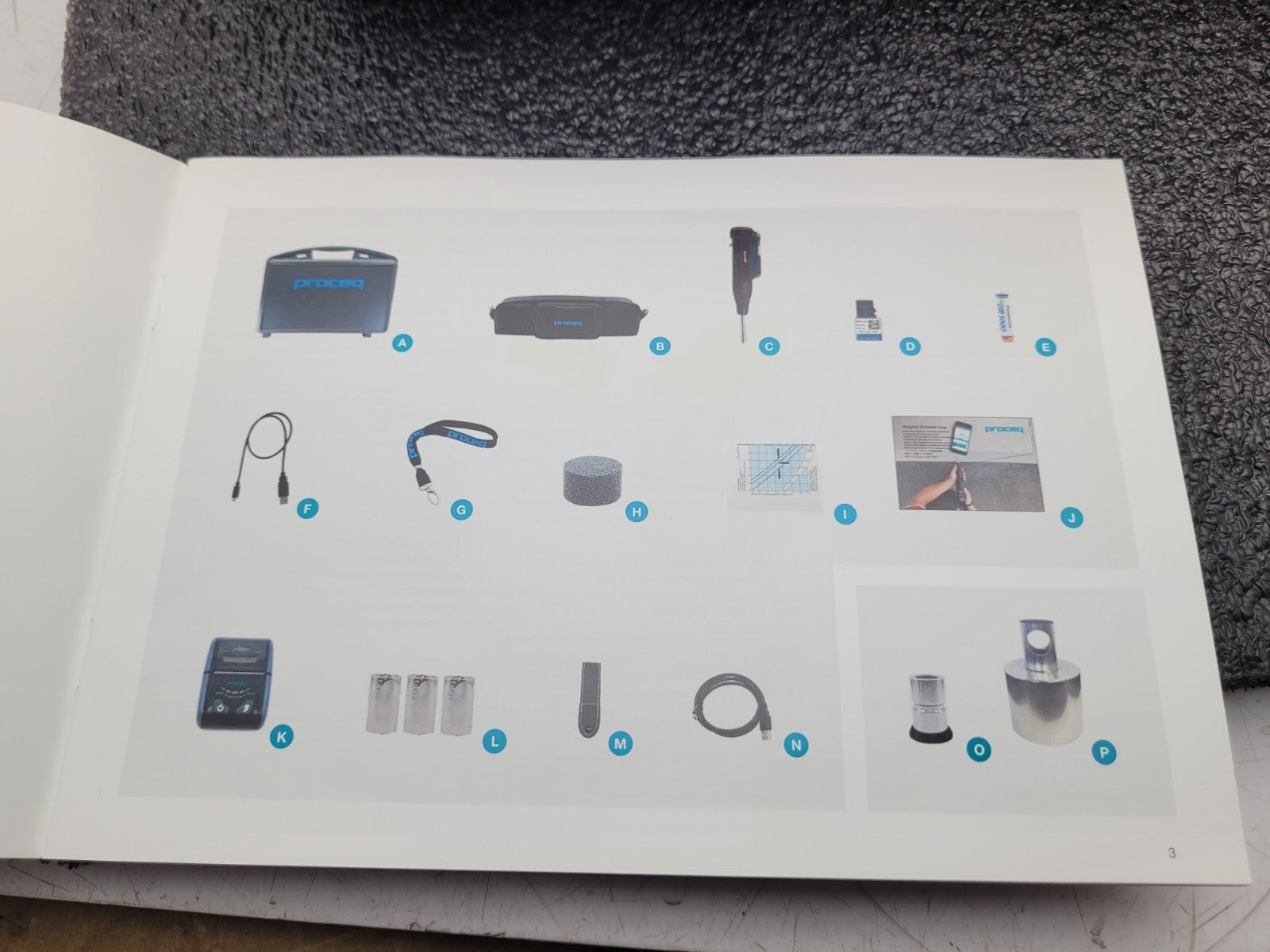 Proceq Schmidt Live 340 01 200 Digital Concrete Rebound Test Hammer (10-70mPa)