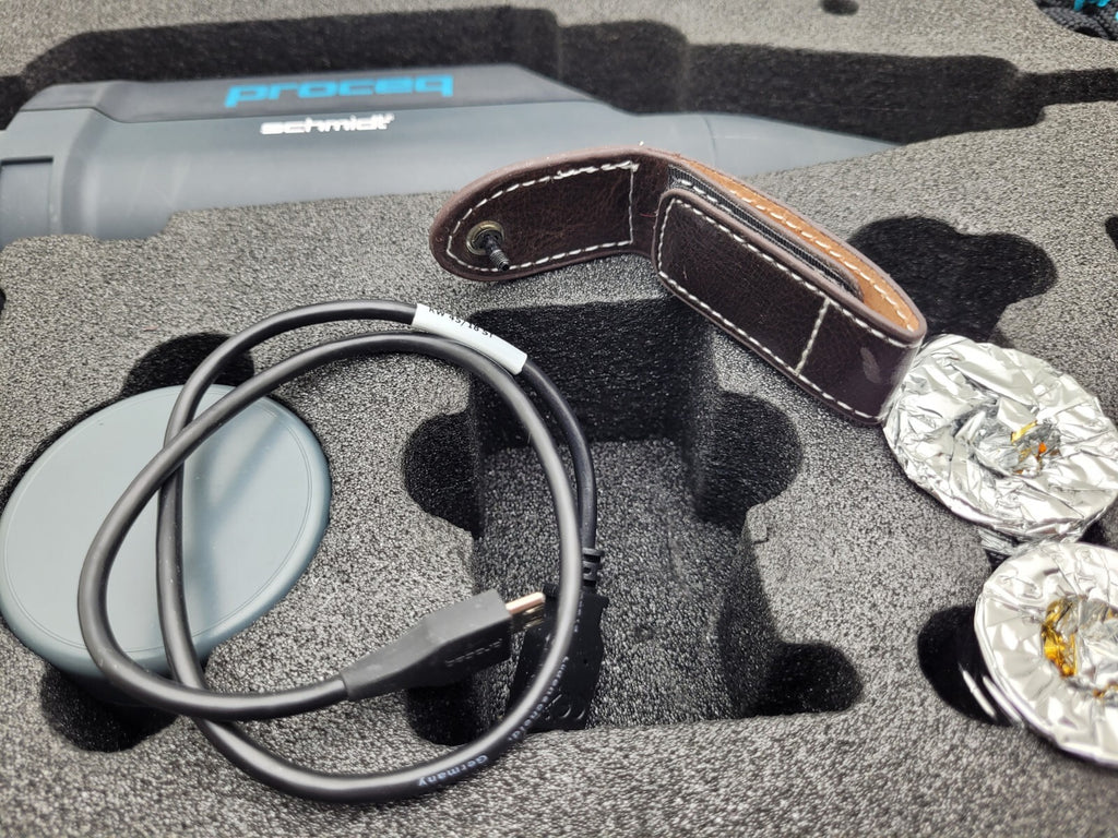 Proceq Schmidt Live 340 01 200 Digital Concrete Rebound Test Hammer (10-70mPa)