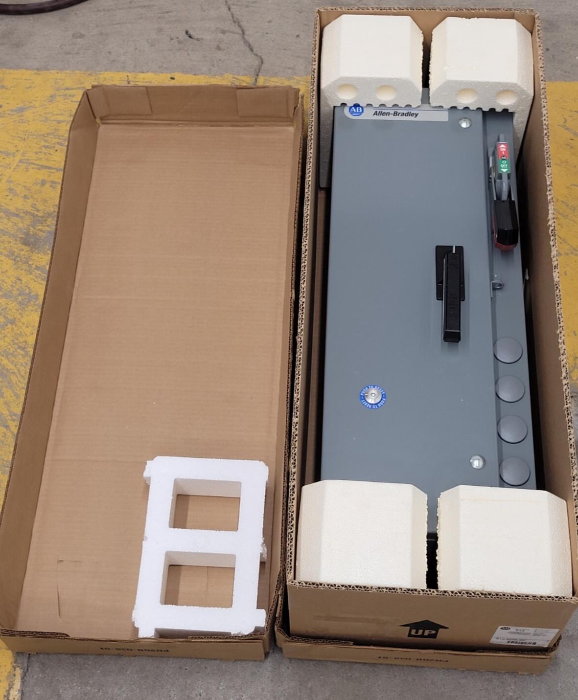 A-B Allen Bradley 512-BDB-6P Combination Starter Size 1 509-BOD 480V 120V Coil