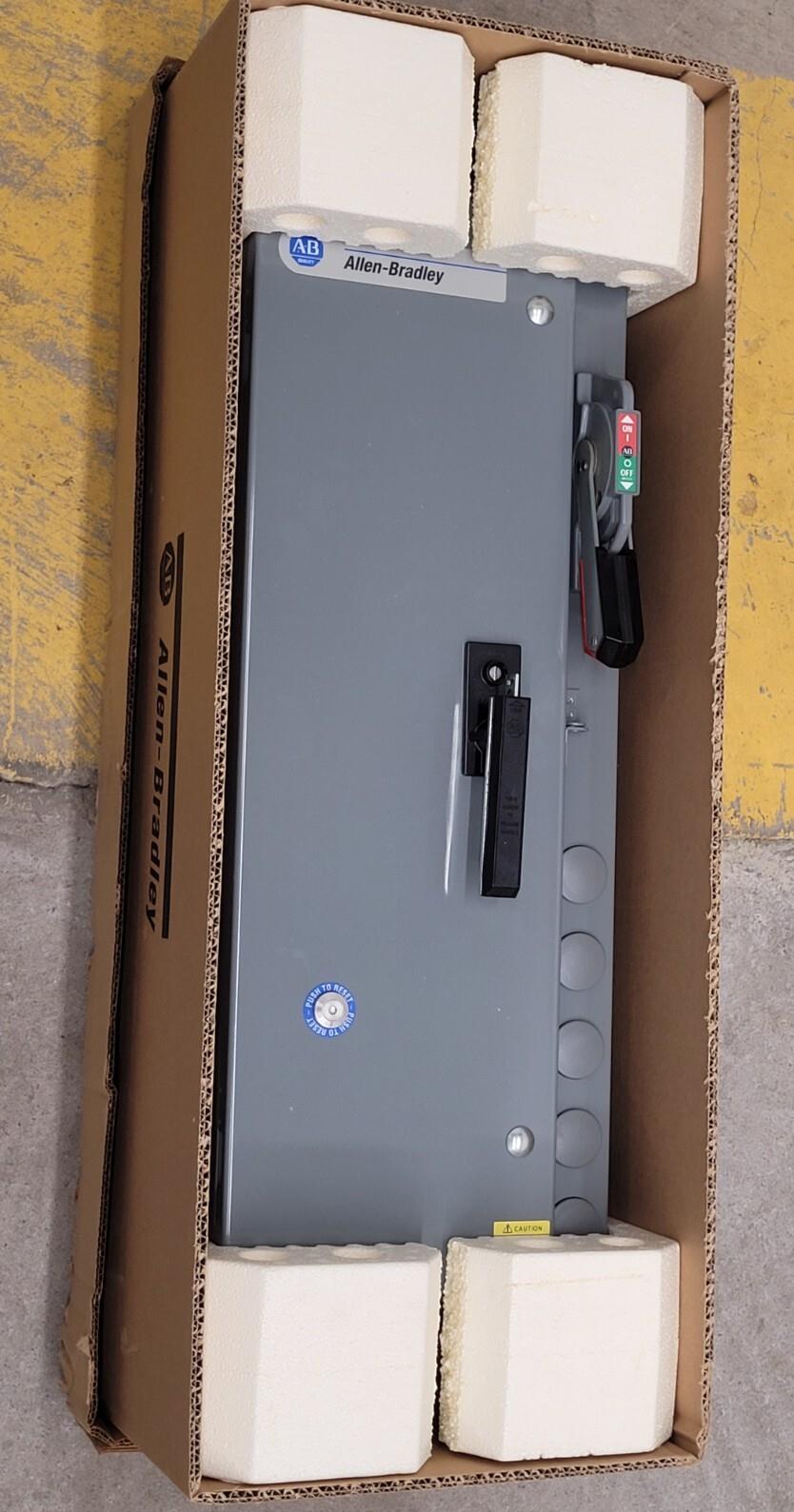 A-B Allen Bradley 512-BDB-6P Combination Starter Size 1 509-BOD 480V 120V Coil