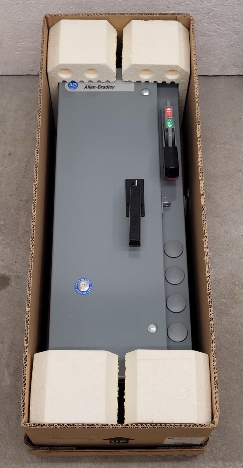 A-B Allen Bradley 512-BDB-6P Combination Starter Size 1 509-BOD 480V 120V Coil