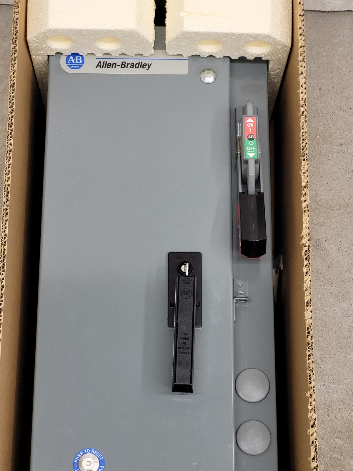 A-B Allen Bradley 512-BDB-6P Combination Starter Size 1 509-BOD 480V 120V Coil