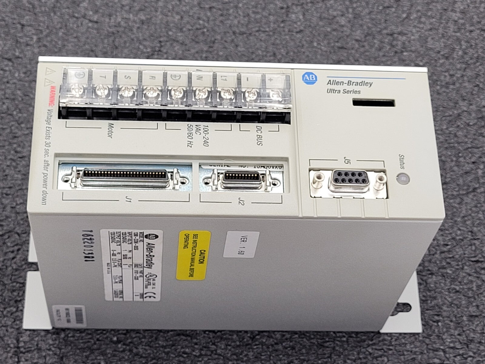 ALLEN BRADLEY ULTRA SERIES 1398-DDM-005X SER A SERVO DRIVE